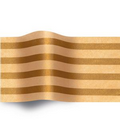 Gold Stripe on Sun Gold Tissue Paper (B)